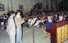 Imágenes de la exposición sobre los 50 años de la Escuela de Música de Sangüesa.