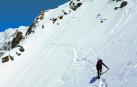 Uno de los tramos de ascenso desde la situación del Base hacia el campo I del Kangchenjunga