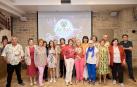 Afectados por fibromialgia que acudieron ayer a la celebración del 25 aniversario de AFINA en Anaitasuna