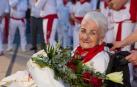 Josefina Jiménez Maroto 'La Coscolina', el día que recibió el galardón de Tudelana Popular 2023