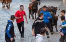 Un momento de uno de los encierros celebrado el año pasado en las fiestas de la juventud