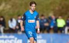 Félix Garreta, en un partido con el Amorebieta