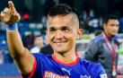 El futbolista indio Sunil Chhetri es el tercer máximo goleador en activo en partidos internacionales por detrás de Cristiano Ronaldo y Leo Messi