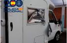 Una de las autocaravanas asaltadas