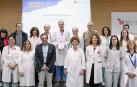 Representantes del HUN e ISPLN implicados en las medidas para la eliminación del virus de la hepatitis C y de la AEEH, además de participantes en el grupo inicial para la eliminación del VHC