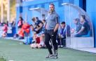 Josu Domínguez, en la Ciudad Deportiva Jarque