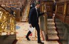 El presidente del Gobierno, Pedro Sánchez, durante una sesión plenaria, en el Congreso de los Diputados