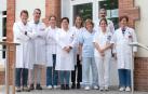 Profesionales de los servicios de Endocrinología y Anatomía Patológica del HUN