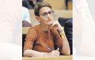 María Chivite, en las jornadas 'El impacto de la desinformación en las elecciones europeas'.