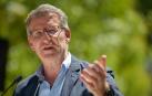 El presidente del PP, Alberto Núñez Feijóo, este sábado en Tomelloso