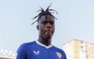 Nico Williams, en el encuentro frente al Rayo Vallecano