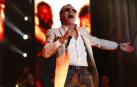 El cantante Marc Anthony durante el concierto que ofreció este viernes en el Oasis Marbella Fest, hoy viernes en la finca La Caridad, Marbella