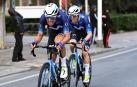 Oier Lazkano y Álex Aranburu, del Movistar.