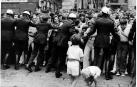 Curiosa fotografía de 1975 de los momentos previos al encierro