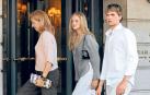 La infanta Cristina junto a Irene y Miguel Urdangarin en julio de 2023