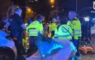 Accidente en Castellana con Paza de Lima, Madrid
