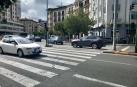 Uno de los atropellos se produjo en un paso de peatones de la plaza de Merindades