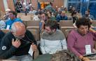 Imagen de la asamblea de Teder de octubre en la que se eligió la nueva junta directiva