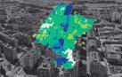 Los municipios con más viviendas en alquiler se concentran en torno a Pamplona y Tudela