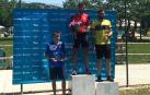 Imágenes del XVIII Triatlón de Peralta disputado este domingo, 16 de junio, con 62 atletas participantes