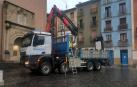 Retirada de las bases en la plaza Compañía