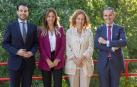 De izquierda a derecha, Antonio María Fernández, Miriam de Carlos, Mapi Ibiricu y Javier Ortega