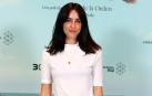 Macarena García posa en el photocall de la película 'Casa en llamas'