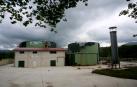 Detalle del estado de la planta de biogás de Ultzama, inactiva desde enero de 2016.