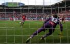 Roberto Torres marcó a lo ‘Panenka’ en un encuentro frente al Espanyol en marzo de 2020