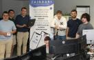 De izda a dcha: Xabier Leonardo, Íñigo Alkorta, Eduardo Magaña, Xabier Erro, Pablo Patús y Gorka Max Woischwill