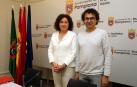 Carmen Maeztu y Txema Mauleón, en mayo en la firma del convenio