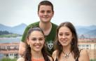 Bittori Elizalde, Inhar Torres y Ane Zubieta son la generación joven de Duguna