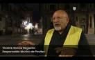 Vídeo con la aplicación del antideslizante en el recorrido del encierro