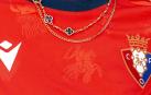 El sello de Teobaldo I en un detalle de la nueva camiseta de Osasuna