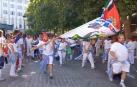 La Peña de Los de Bronce llega a la Plaza de Toros de Pamplona
