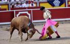 Alejandro Talavante, Daniel Luque y Juan Ortega lidiaron con toros de la ganadería Domingo Hernández este jueves 11 de julio