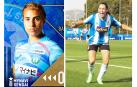 Carla Bautista (izda.) y Judith Luzuriaga (dcha.) , nuevas delanteras de Osasuna
