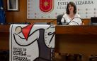 La edil de Cultura y Festejos, Ana Duarte, durante la presentación del programa de fiestas