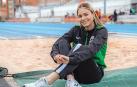 Andrea Arilla, saltadora navarra