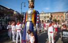 Salida de la Comparsa de Gigantes y Cabezudos este domingo 14 de julio.