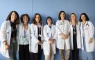 De izquierda a derecha, Joana Vidal, Gemma Mancebo, Ester Miralpeix, Montse Bonilla, Sandra Alonso, Marta Pascual y Cristina Álvarez