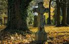 Imagen de archivo de un cementerio