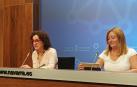 La consejera Maeztu y la directora gerente del SNE-NL, Miriam Martón