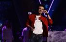Javier Erro durante su paso por La Voz