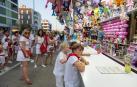 Fotos de las ferias de Tudela en su nueva ubicación. /