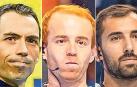 Yon Bustamante, Aritz Zagüeta y Raúl Oyarzun