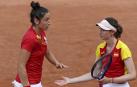 Sara Sorribes y Cristina Bucsa
