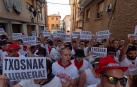 Protestas en la Bajadica del Puy 2024.