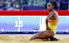 Ana Peleteiro acaba sexta en el triple salto pasado por agua de Paris 2024