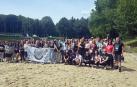 Imagen de varios de los miembros de Biciclistas y del IES Alhama de Corella en su viaje a Polonia
